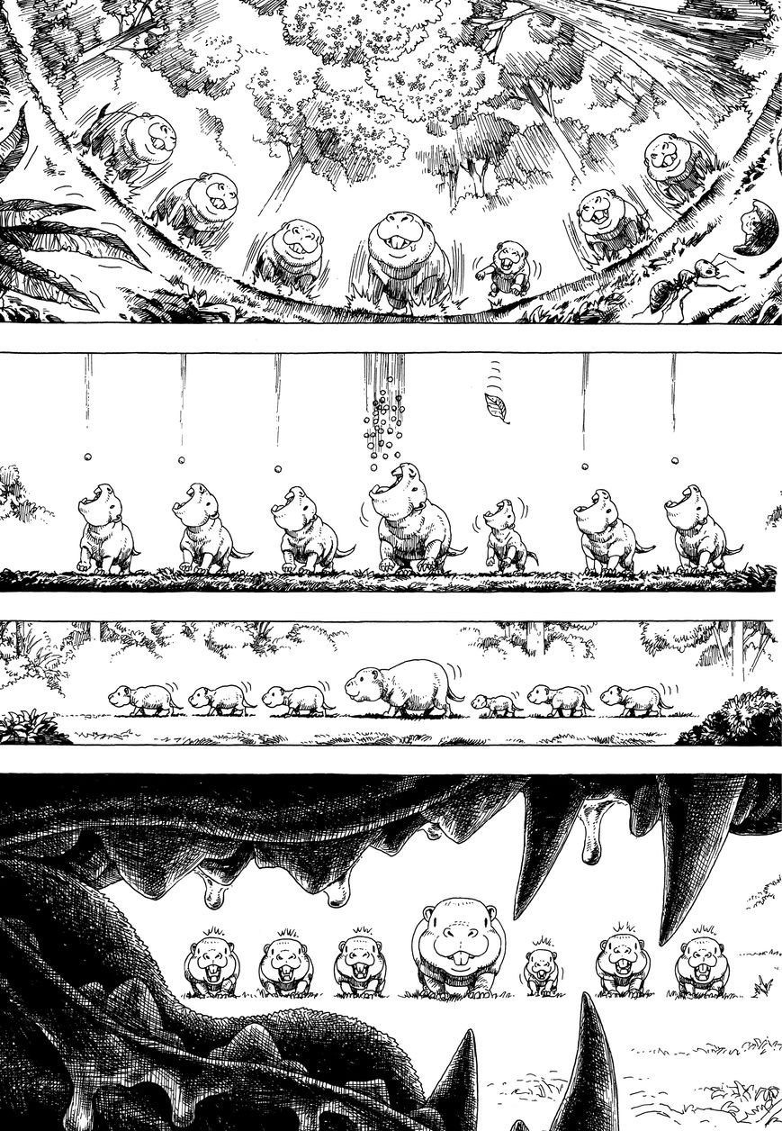 Gon Selection Chapter 5 page 4 - Chapter 5 : A Very, Very Lucky Birth [End]
