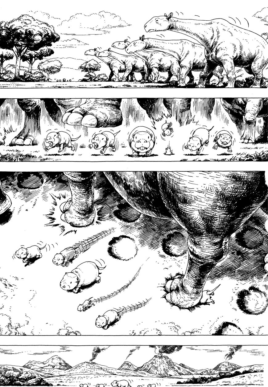 Gon Selection Chapter 5 page 6 - Chapter 5 : A Very, Very Lucky Birth [End]