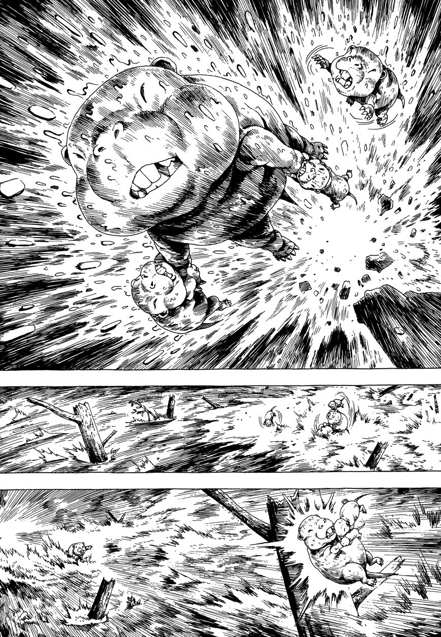 Gon Selection Chapter 5 page 9 - Chapter 5 : A Very, Very Lucky Birth [End]