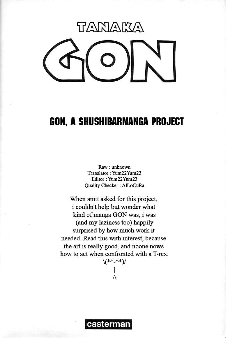 Gon Chapter 1.1 page 3 - Vol.1 Chapter 1 : Yesterdy, Gon Became One Year Old
