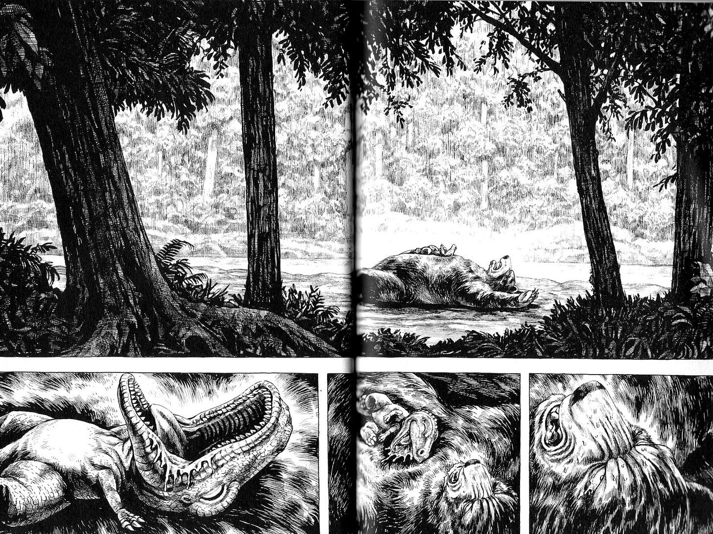 Gon Chapter 1.1 page 35 - Vol.1 Chapter 1 : Yesterdy, Gon Became One Year Old