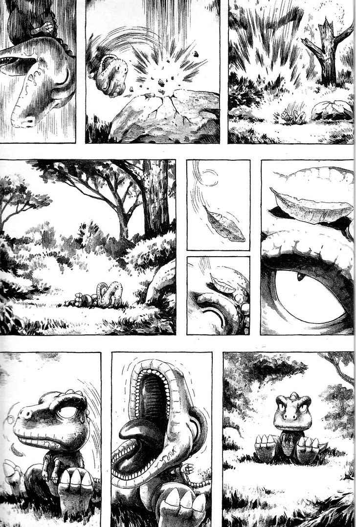 Gon Chapter 1.1 page 7 - Vol.1 Chapter 1 : Yesterdy, Gon Became One Year Old