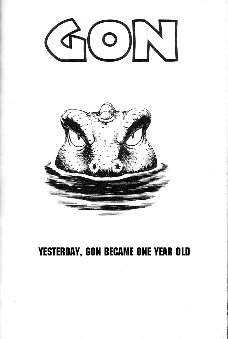 Gon Chapter 1.1 page 8 - Vol.1 Chapter 1 : Yesterdy, Gon Became One Year Old