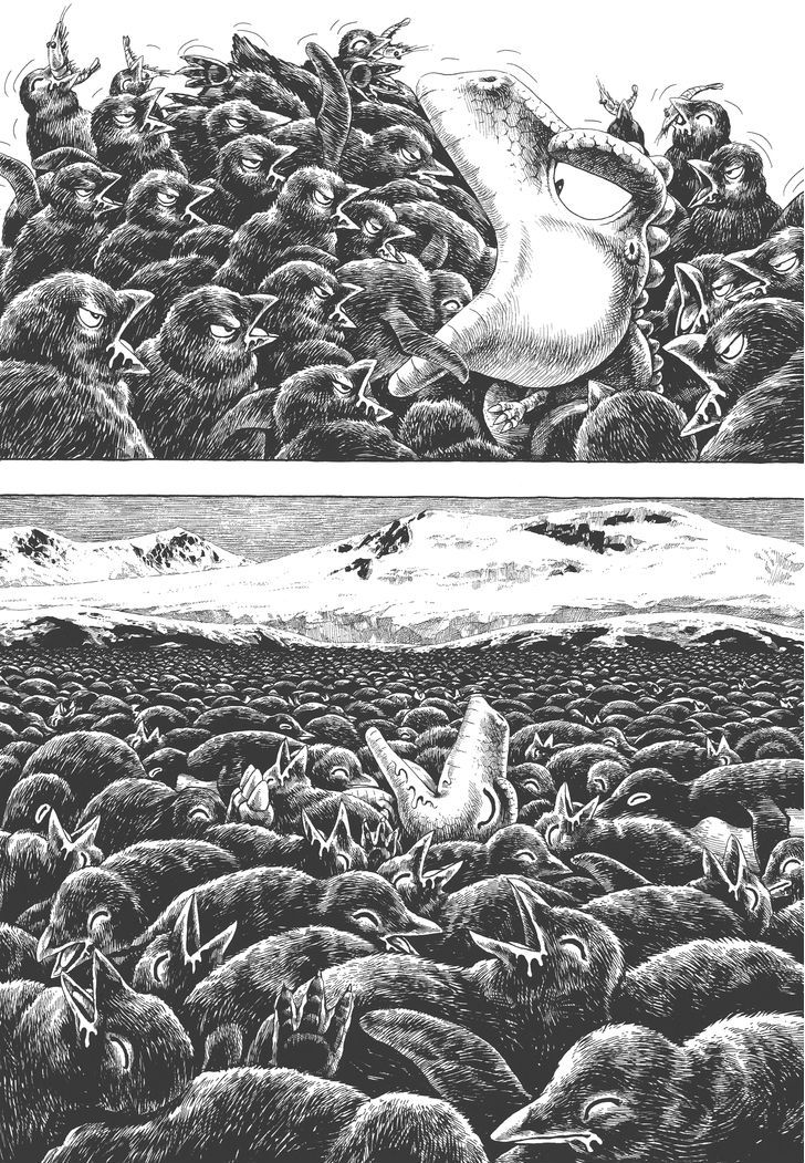 Gon Chapter 2.8 page 14 - Vol.2 Chapter 8 : GON Lives With The Penguins