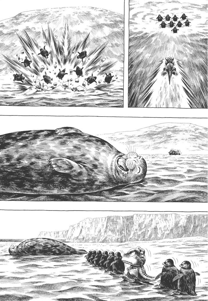 Gon Chapter 2.8 page 17 - Vol.2 Chapter 8 : GON Lives With The Penguins