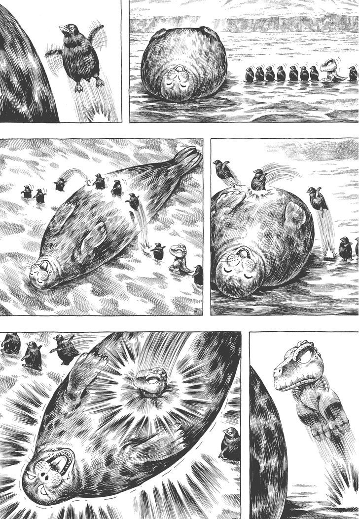 Gon Chapter 2.8 page 18 - Vol.2 Chapter 8 : GON Lives With The Penguins