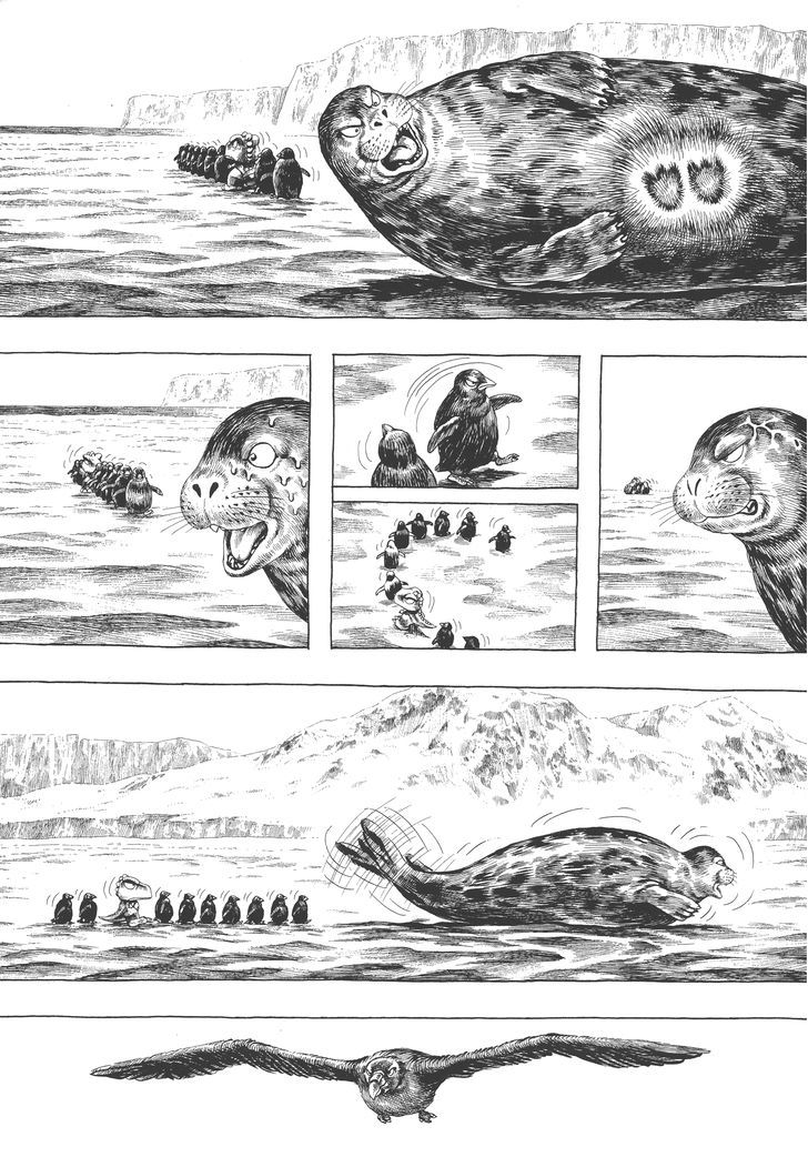 Gon Chapter 2.8 page 19 - Vol.2 Chapter 8 : GON Lives With The Penguins