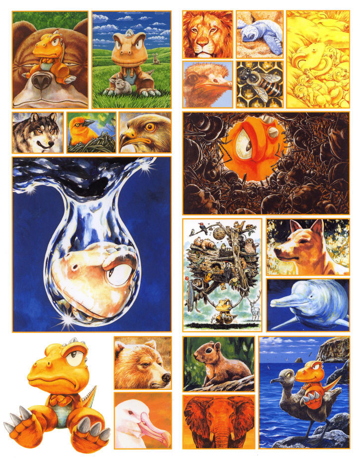 Gon Chapter 2.8 page 2 - Vol.2 Chapter 8 : GON Lives With The Penguins