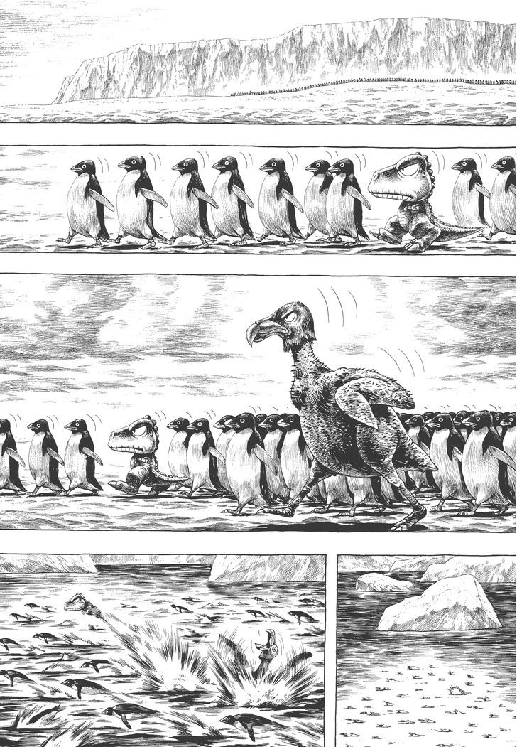 Gon Chapter 2.8 page 33 - Vol.2 Chapter 8 : GON Lives With The Penguins