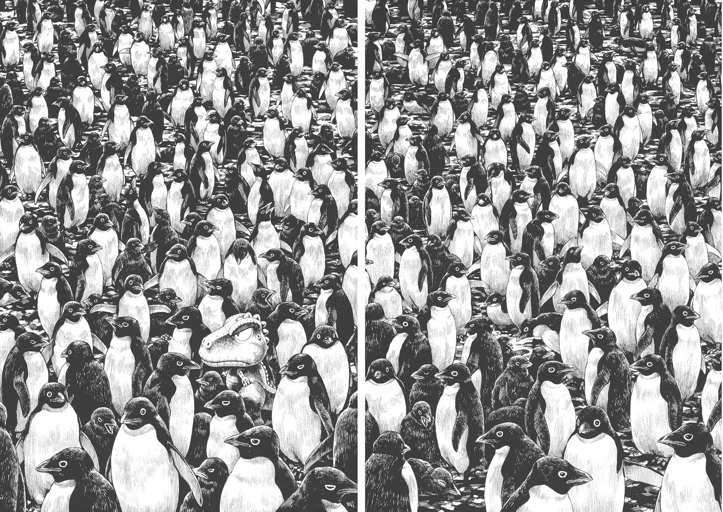 Gon Chapter 2.8 page 7 - Vol.2 Chapter 8 : GON Lives With The Penguins
