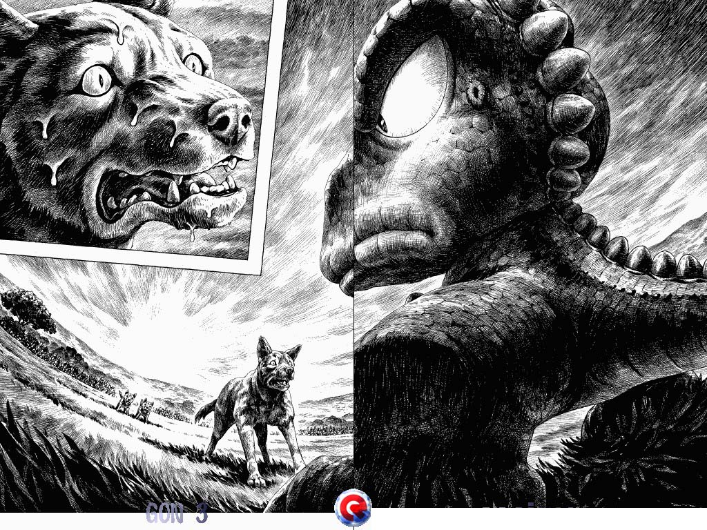 Gon Chapter 3.10-2 page 14 - Vol.3 Chapter 10 v2 : Gon Glares
