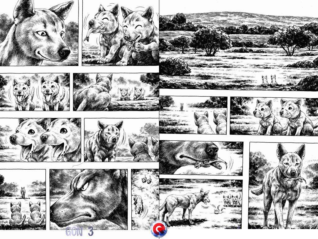 Gon Chapter 3.10-2 page 2 - Vol.3 Chapter 10 v2 : Gon Glares