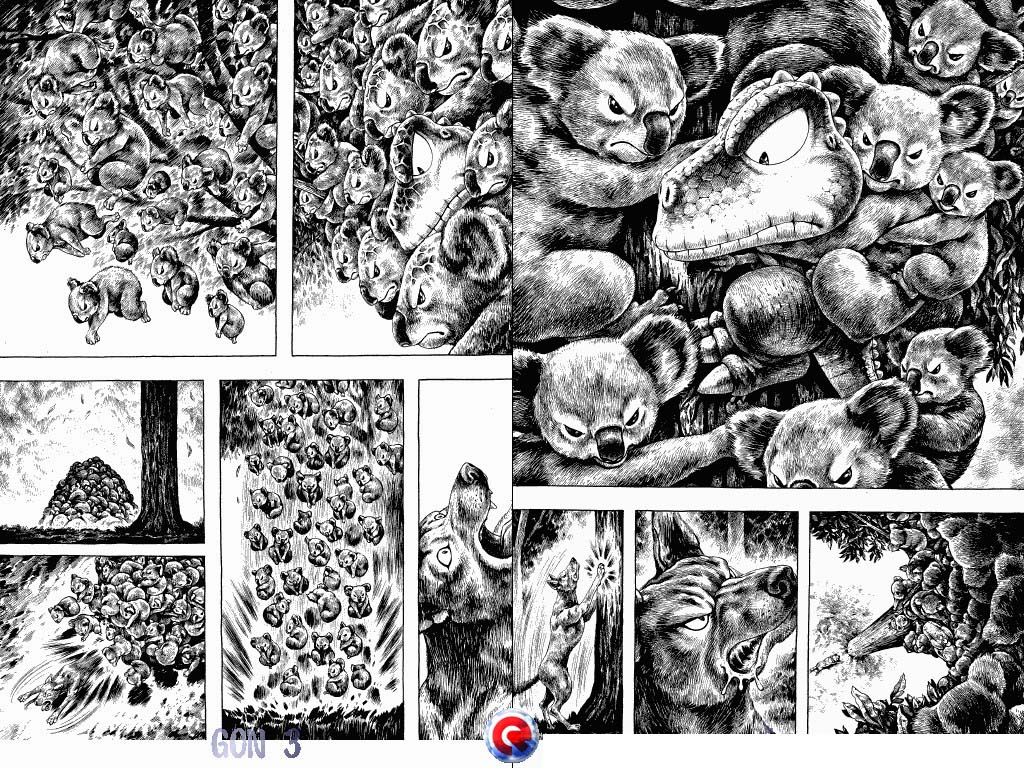 Gon Chapter 3.10-2 page 4 - Vol.3 Chapter 10 v2 : Gon Glares