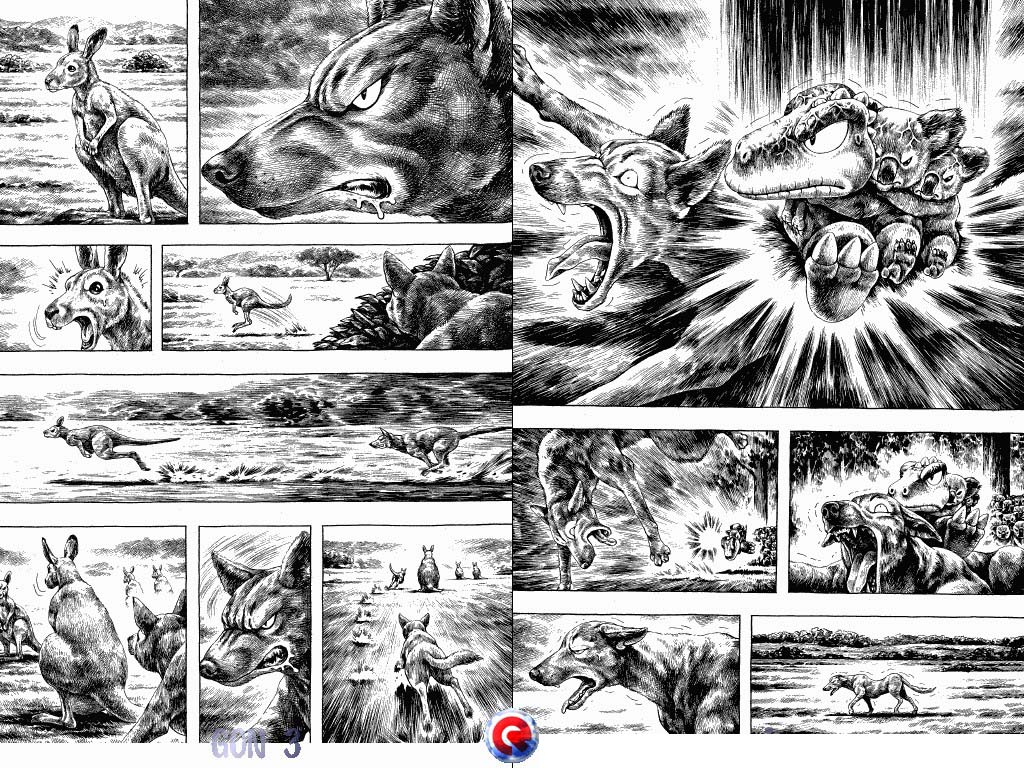 Gon Chapter 3.10-2 page 5 - Vol.3 Chapter 10 v2 : Gon Glares