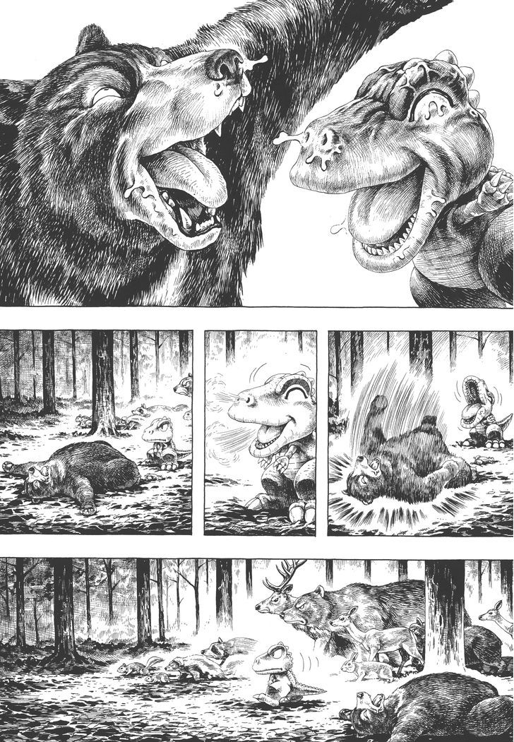 Gon Chapter 3.11 page 11 - Vol.3 Chapter 11 : GON Goes to Mushroom Hunting