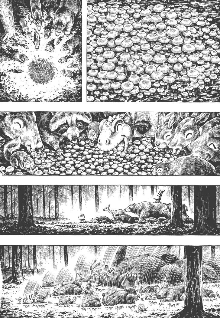Gon Chapter 3.11 page 12 - Vol.3 Chapter 11 : GON Goes to Mushroom Hunting