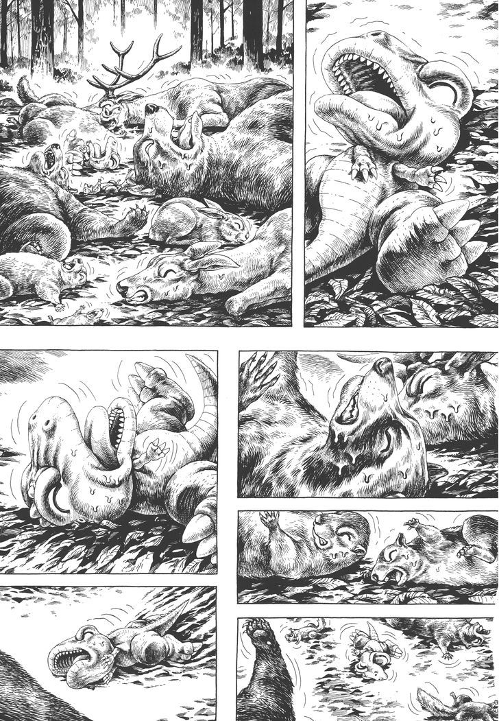 Gon Chapter 3.11 page 13 - Vol.3 Chapter 11 : GON Goes to Mushroom Hunting