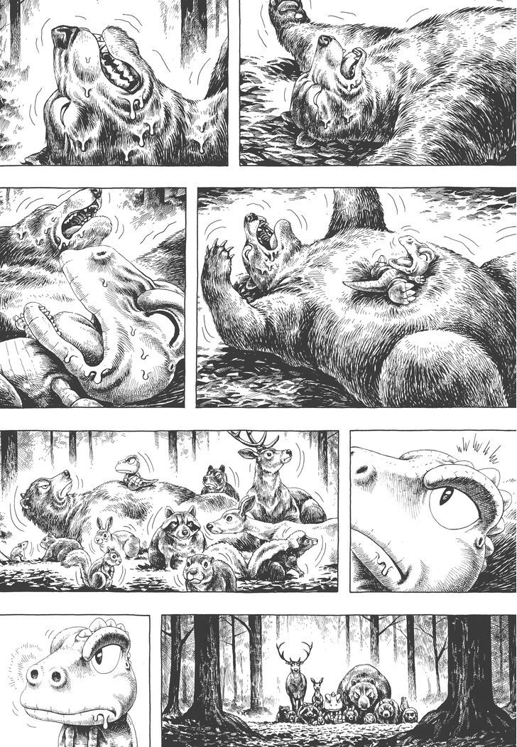 Gon Chapter 3.11 page 14 - Vol.3 Chapter 11 : GON Goes to Mushroom Hunting