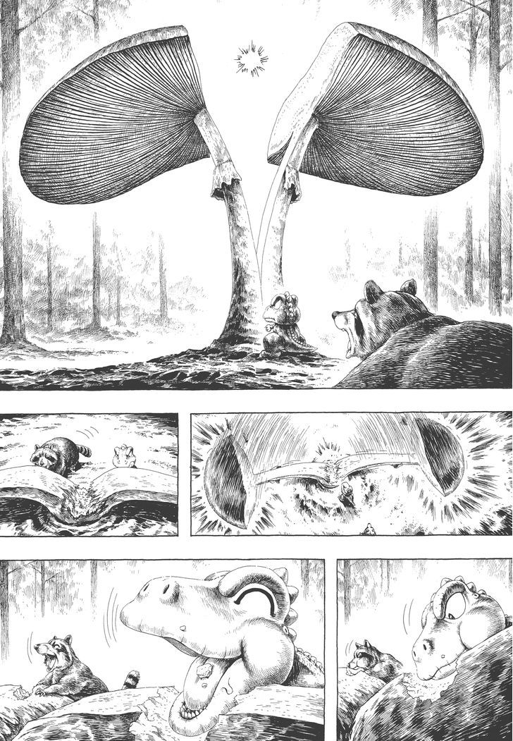 Gon Chapter 3.11 page 28 - Vol.3 Chapter 11 : GON Goes to Mushroom Hunting