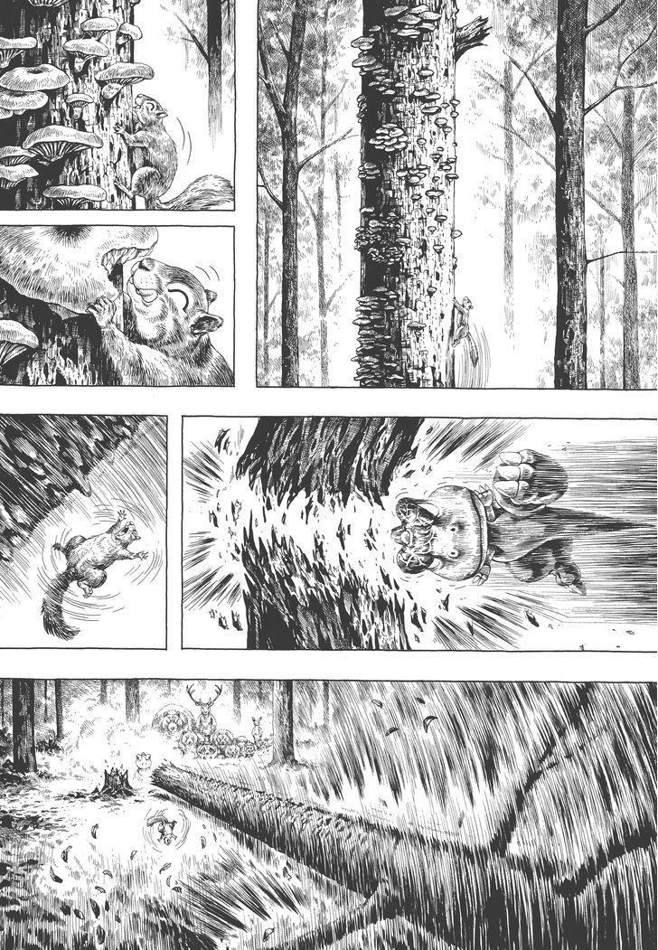 Gon Chapter 3.11 page 6 - Vol.3 Chapter 11 : GON Goes to Mushroom Hunting
