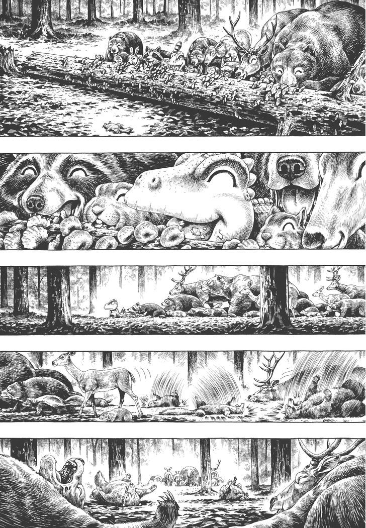 Gon Chapter 3.11 page 7 - Vol.3 Chapter 11 : GON Goes to Mushroom Hunting