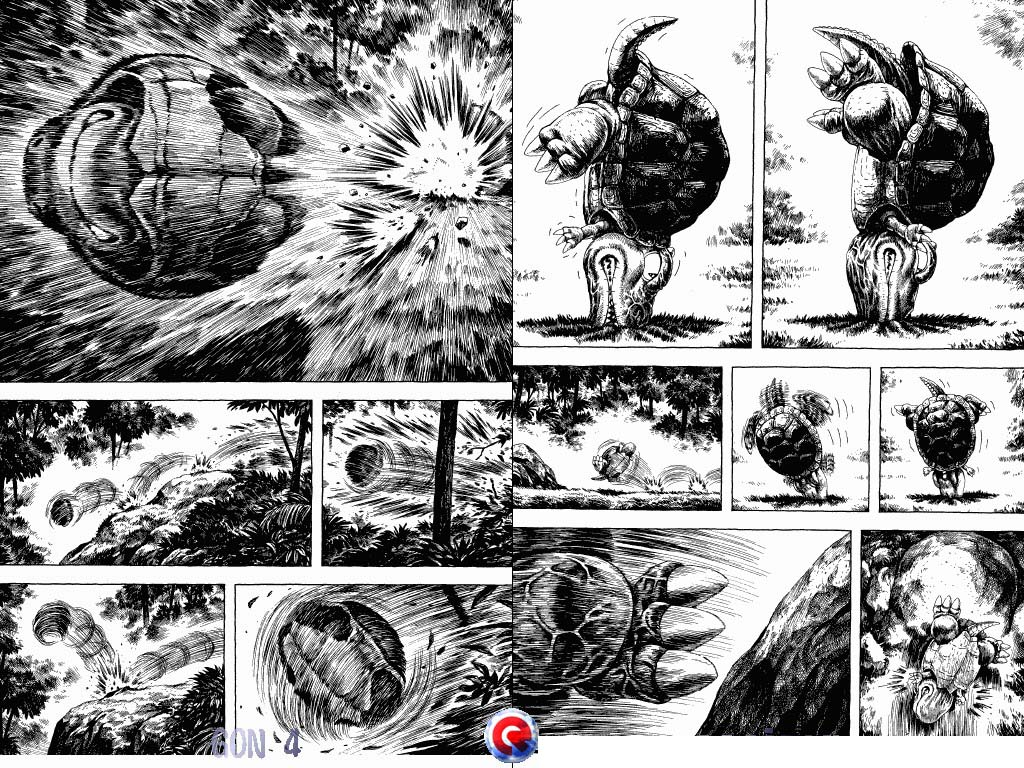 Gon Chapter 4.13 page 10 - Vol.4 Chapter 13: Gon Becomes A Turtle