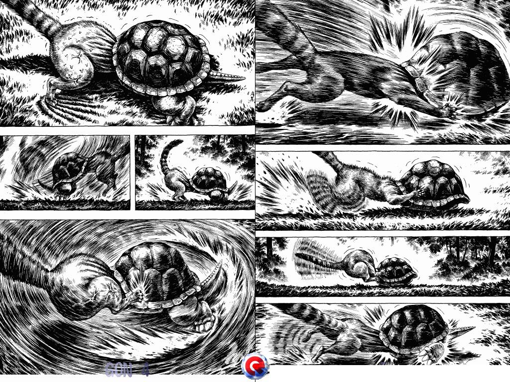 Gon Chapter 4.13 page 12 - Vol.4 Chapter 13: Gon Becomes A Turtle