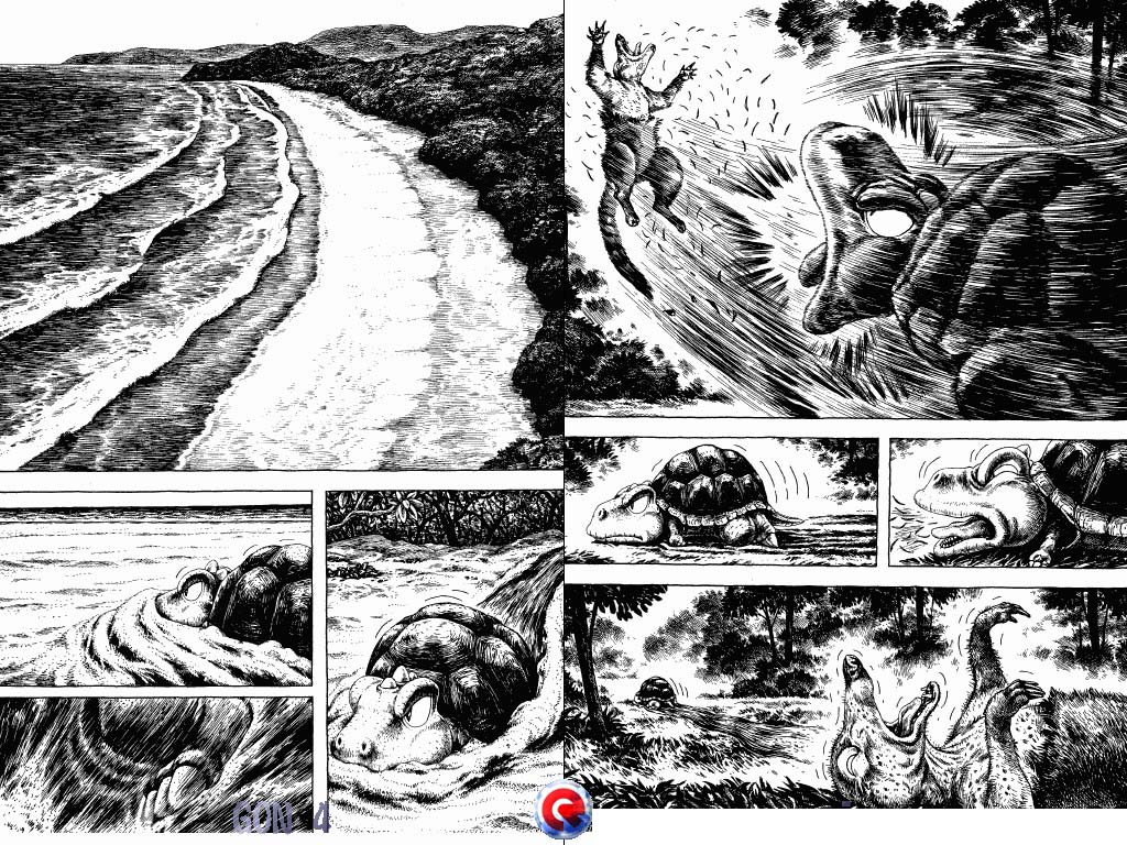 Gon Chapter 4.13 page 13 - Vol.4 Chapter 13: Gon Becomes A Turtle