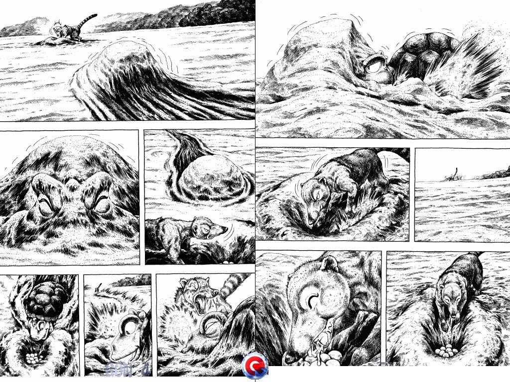 Gon Chapter 4.13 page 14 - Vol.4 Chapter 13: Gon Becomes A Turtle