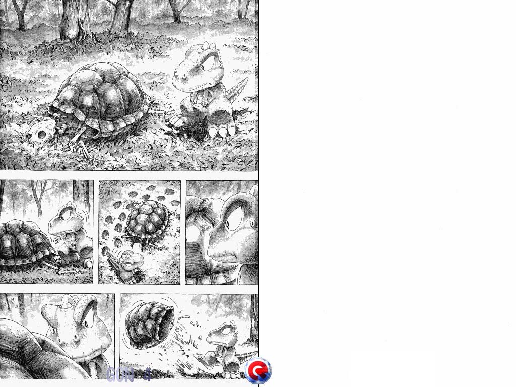 Gon Chapter 4.13 page 2 - Vol.4 Chapter 13: Gon Becomes A Turtle