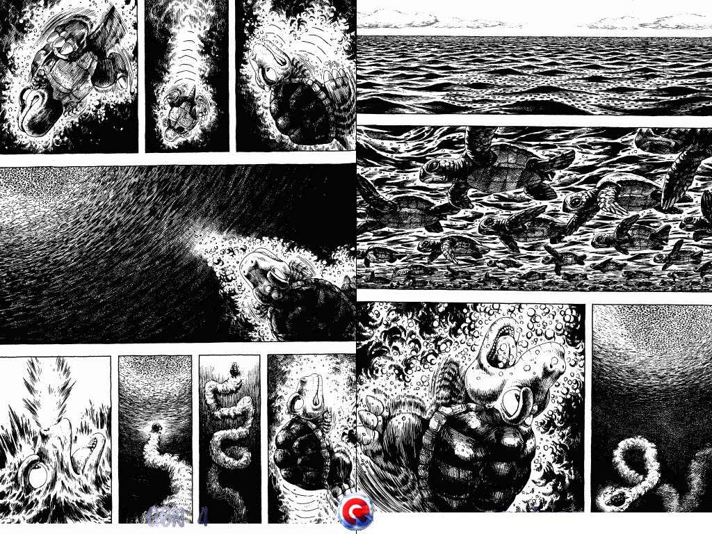 Gon Chapter 4.13 page 21 - Vol.4 Chapter 13: Gon Becomes A Turtle