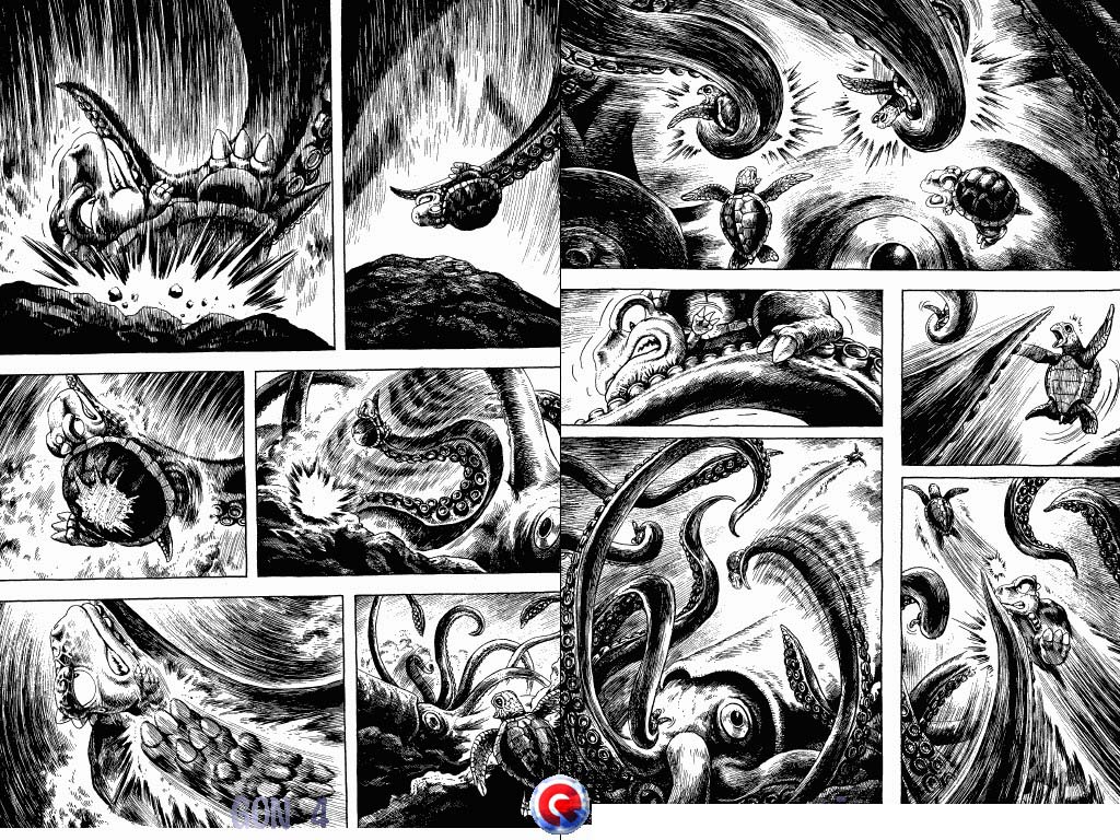 Gon Chapter 4.13 page 34 - Vol.4 Chapter 13: Gon Becomes A Turtle