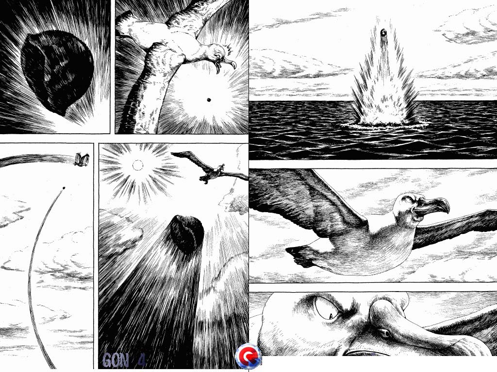 Gon Chapter 4.13 page 36 - Vol.4 Chapter 13: Gon Becomes A Turtle