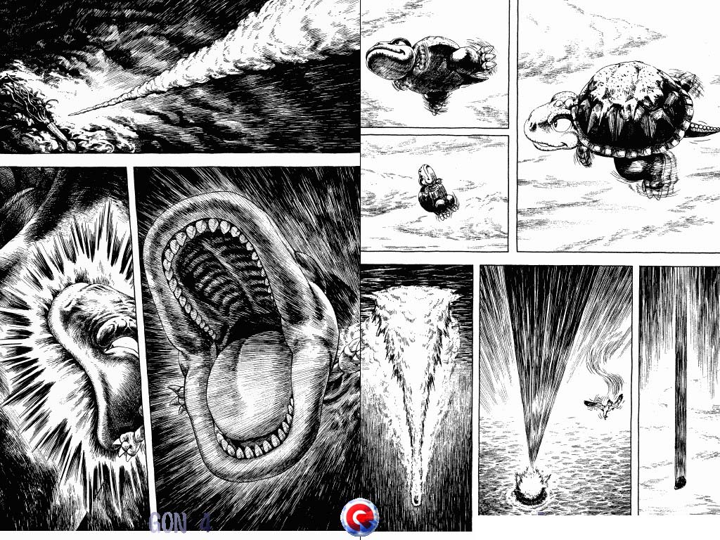Gon Chapter 4.13 page 38 - Vol.4 Chapter 13: Gon Becomes A Turtle