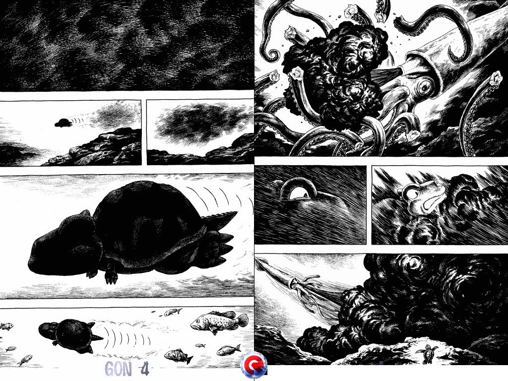 Gon Chapter 4.13 page 40 - Vol.4 Chapter 13: Gon Becomes A Turtle