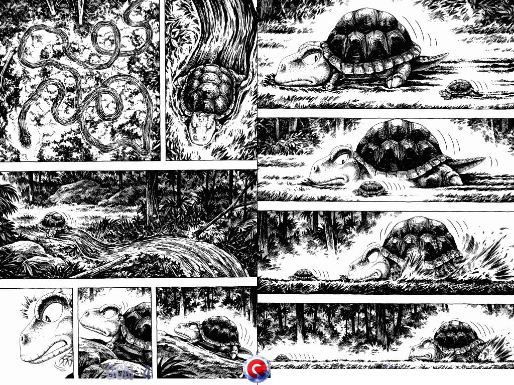 Gon Chapter 4.13 page 6 - Vol.4 Chapter 13: Gon Becomes A Turtle