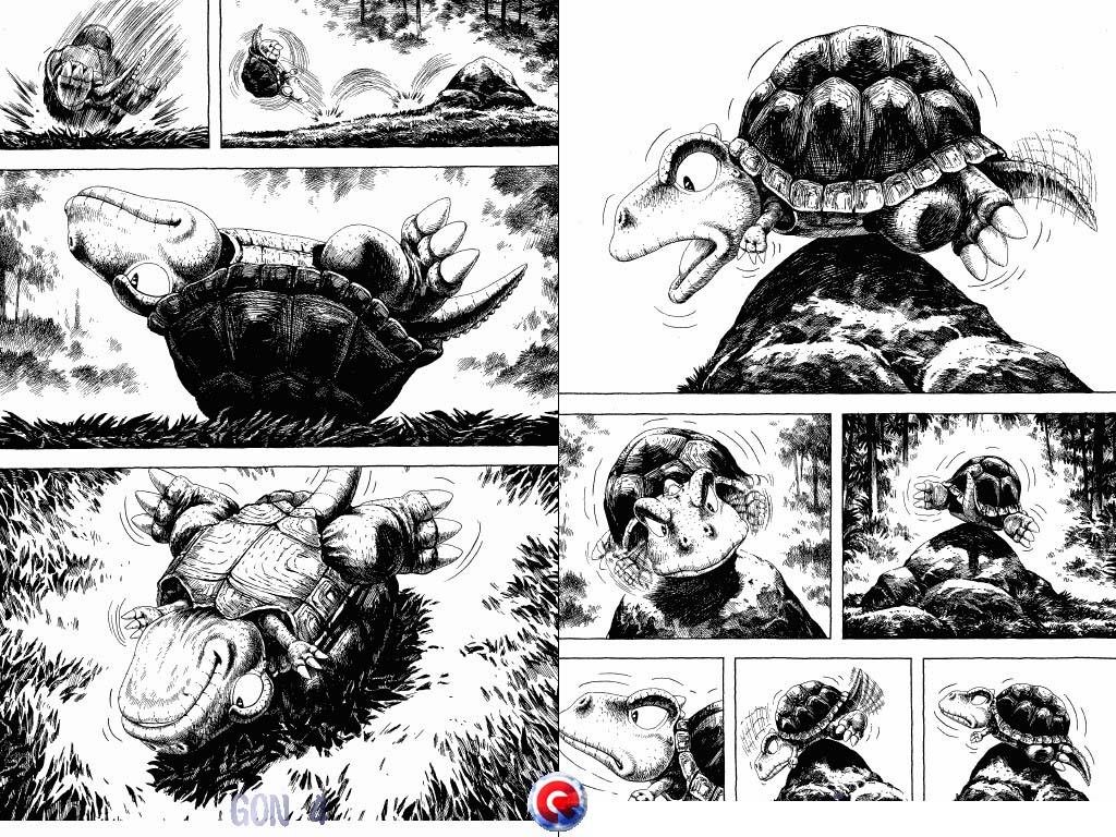 Gon Chapter 4.13 page 7 - Vol.4 Chapter 13: Gon Becomes A Turtle