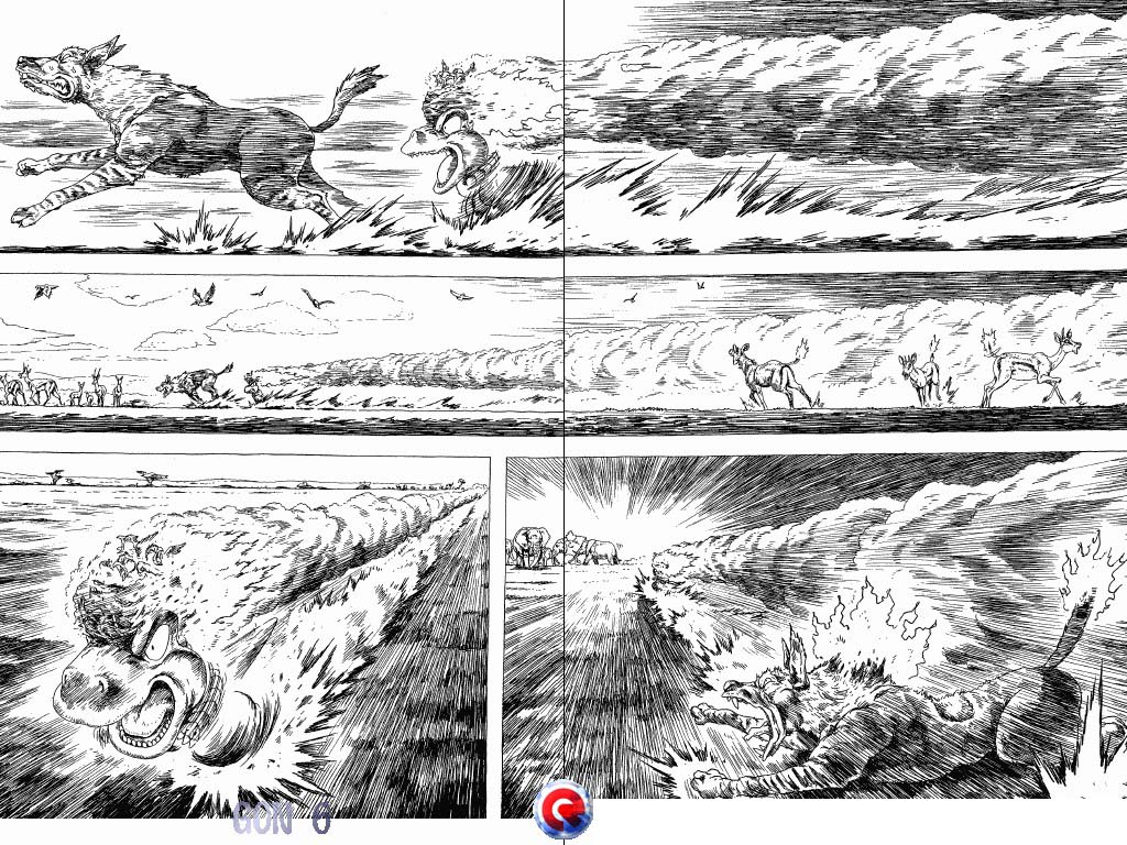 Gon Chapter 6.17 page 18 - Vol.6 Chapter 17: Gon And The Bird Nest On His Head