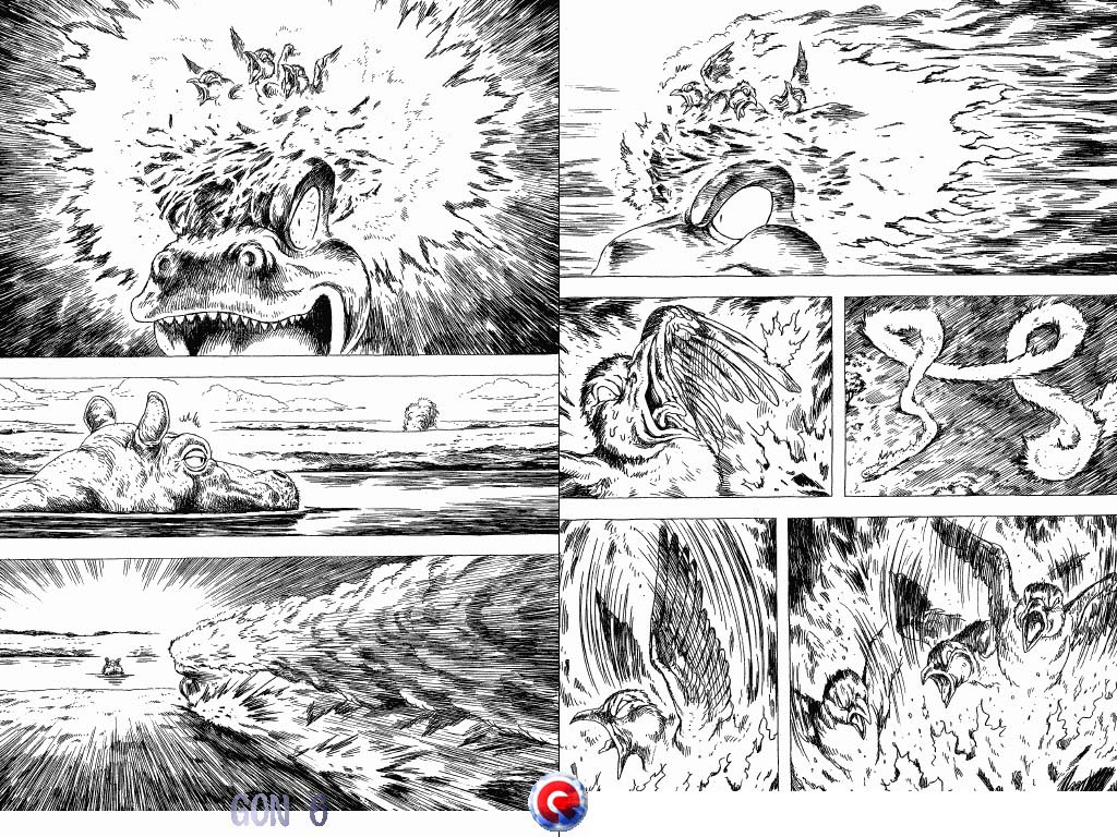 Gon Chapter 6.17 page 19 - Vol.6 Chapter 17: Gon And The Bird Nest On His Head