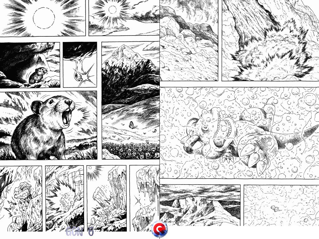 Gon Chapter 6.19-2 page 10 - Vol.6 Chapter 19 v2 : Gon Climbs A Mountain