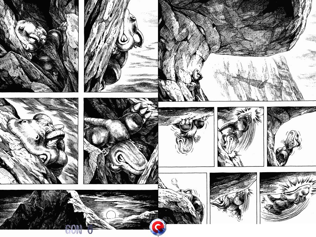Gon Chapter 6.19-2 page 13 - Vol.6 Chapter 19 v2 : Gon Climbs A Mountain