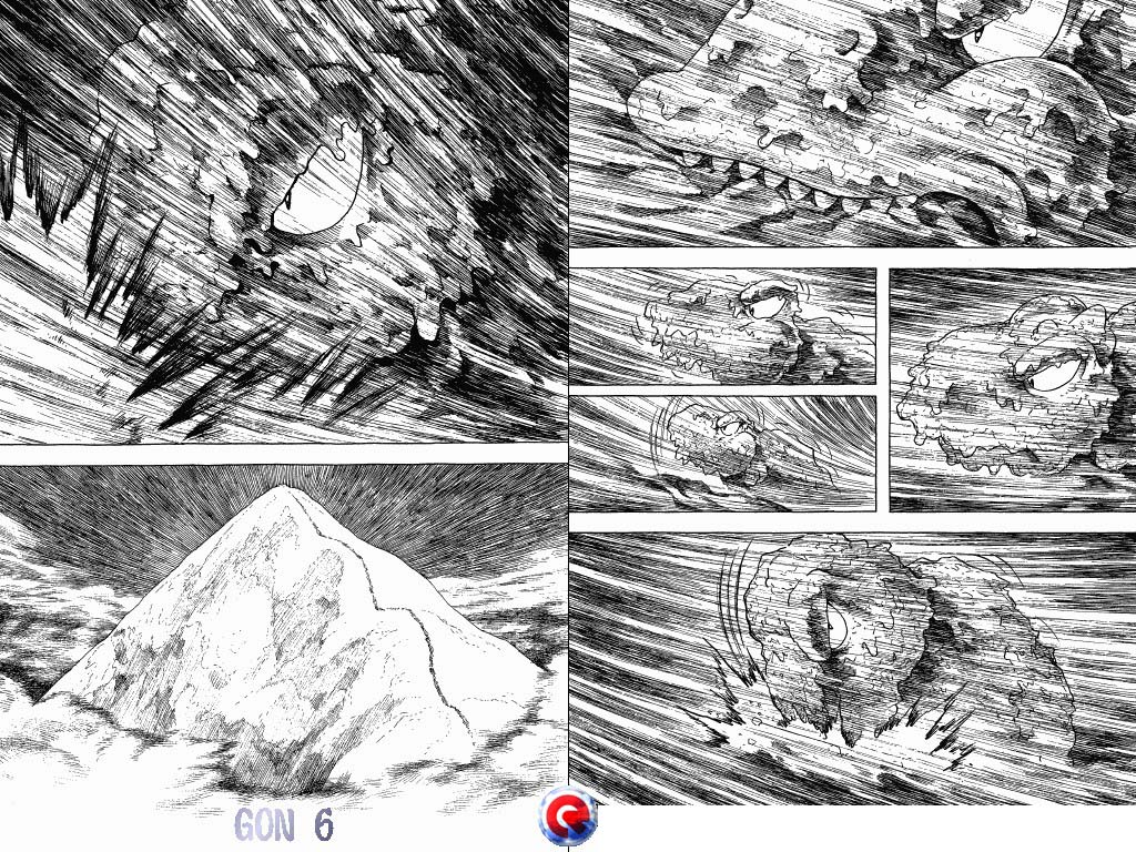 Gon Chapter 6.19-2 page 17 - Vol.6 Chapter 19 v2 : Gon Climbs A Mountain