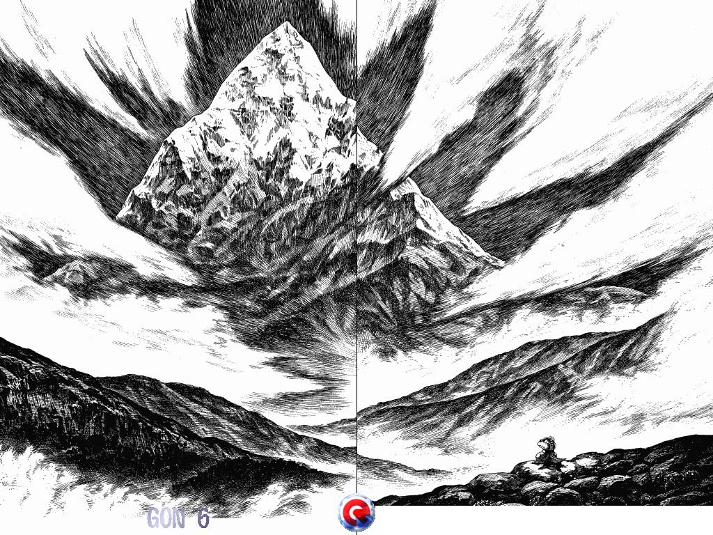 Gon Chapter 6.19-2 page 2 - Vol.6 Chapter 19 v2 : Gon Climbs A Mountain