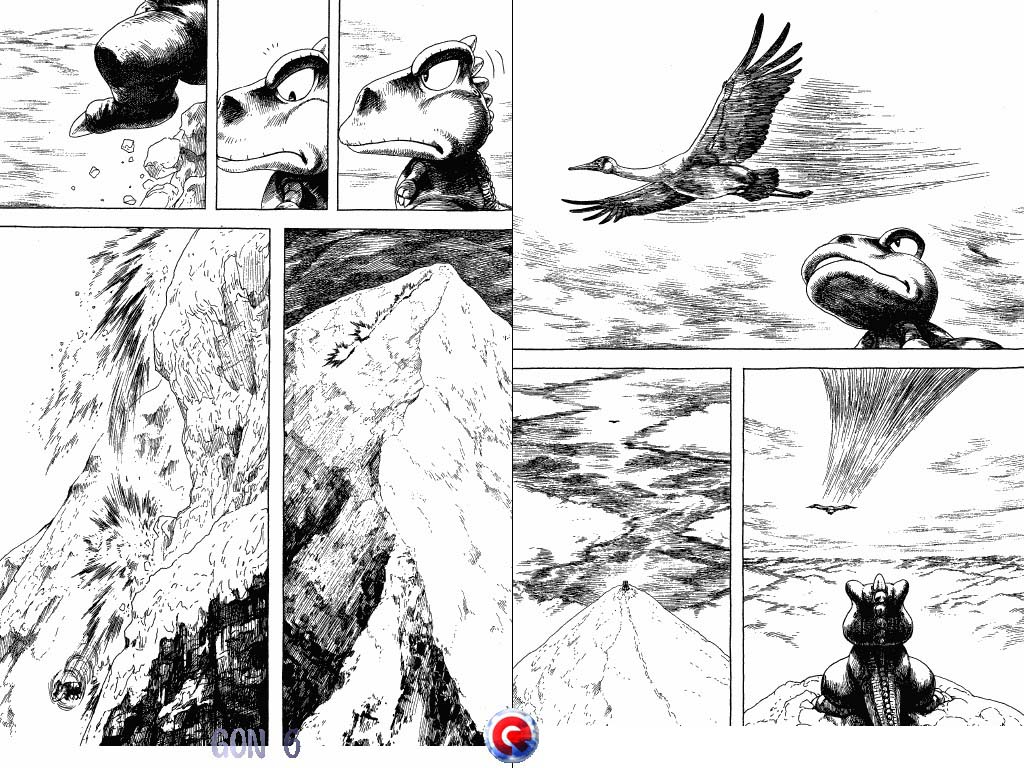 Gon Chapter 6.19-2 page 20 - Vol.6 Chapter 19 v2 : Gon Climbs A Mountain