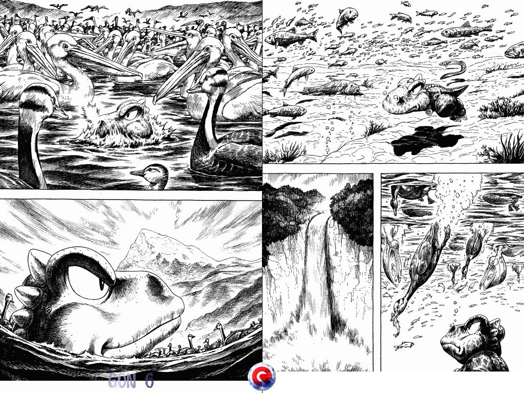 Gon Chapter 6.19-2 page 22 - Vol.6 Chapter 19 v2 : Gon Climbs A Mountain
