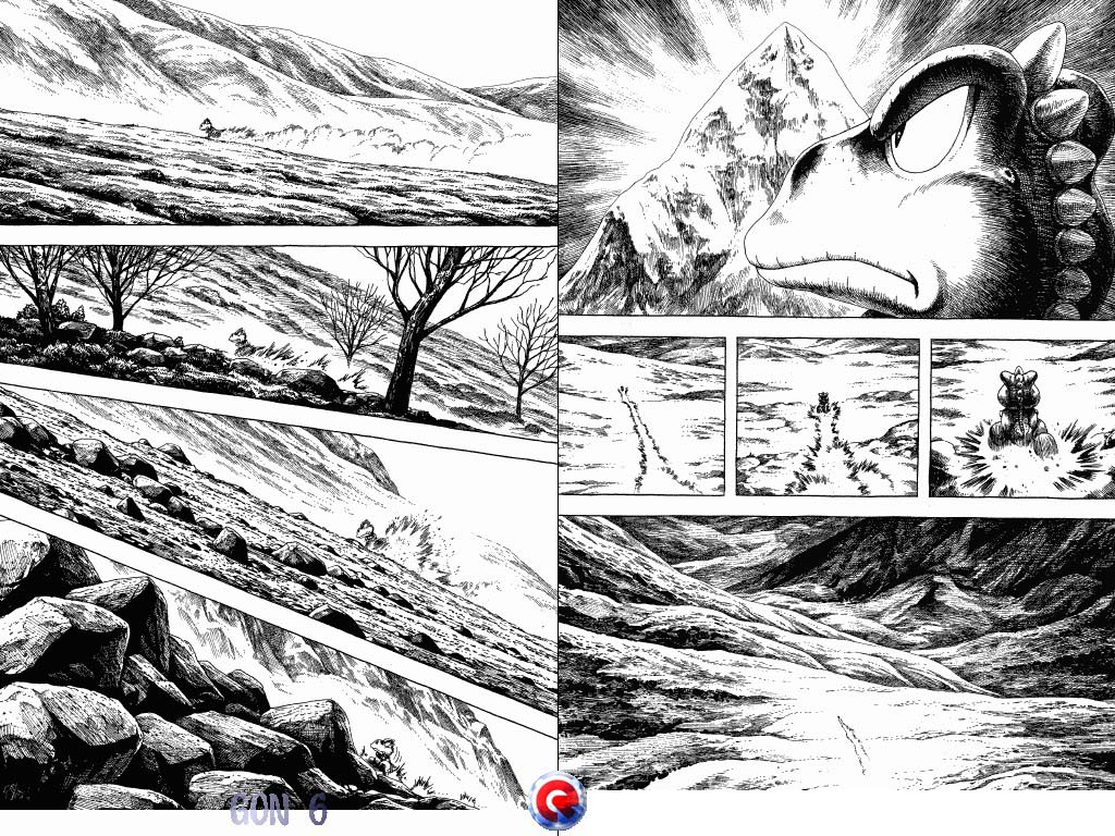 Gon Chapter 6.19-2 page 3 - Vol.6 Chapter 19 v2 : Gon Climbs A Mountain