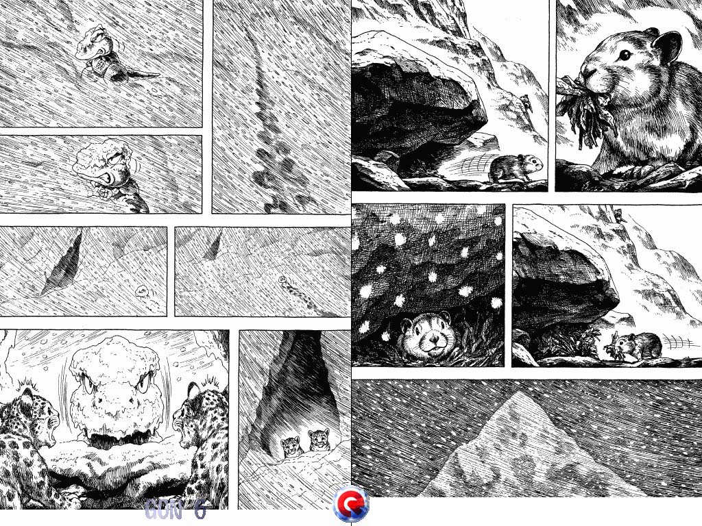 Gon Chapter 6.19-2 page 6 - Vol.6 Chapter 19 v2 : Gon Climbs A Mountain