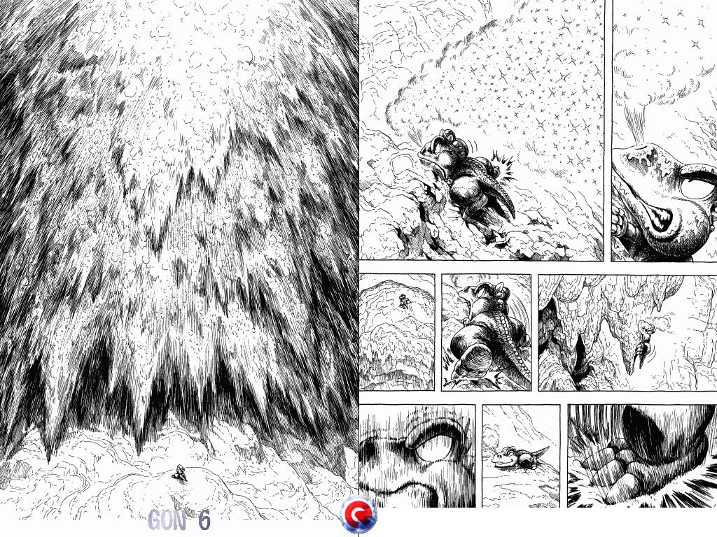 Gon Chapter 6.19-2 page 9 - Vol.6 Chapter 19 v2 : Gon Climbs A Mountain