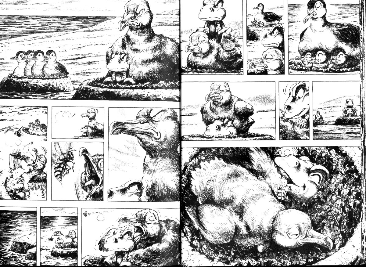Gon Chapter 7.21 page 13 - Vol.7 Chapter 21: Gon Raises A Chick