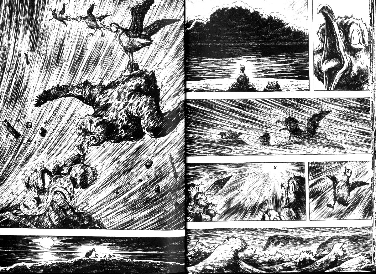 Gon Chapter 7.21 page 14 - Vol.7 Chapter 21: Gon Raises A Chick